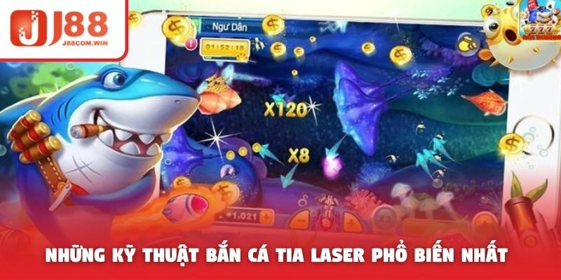 Những kỹ thuật bắn cá tia laser phổ biến nhất khi đi săn